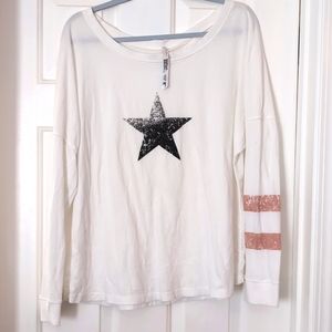 FP Movement by Free People Long Sleeve Top sz Large
